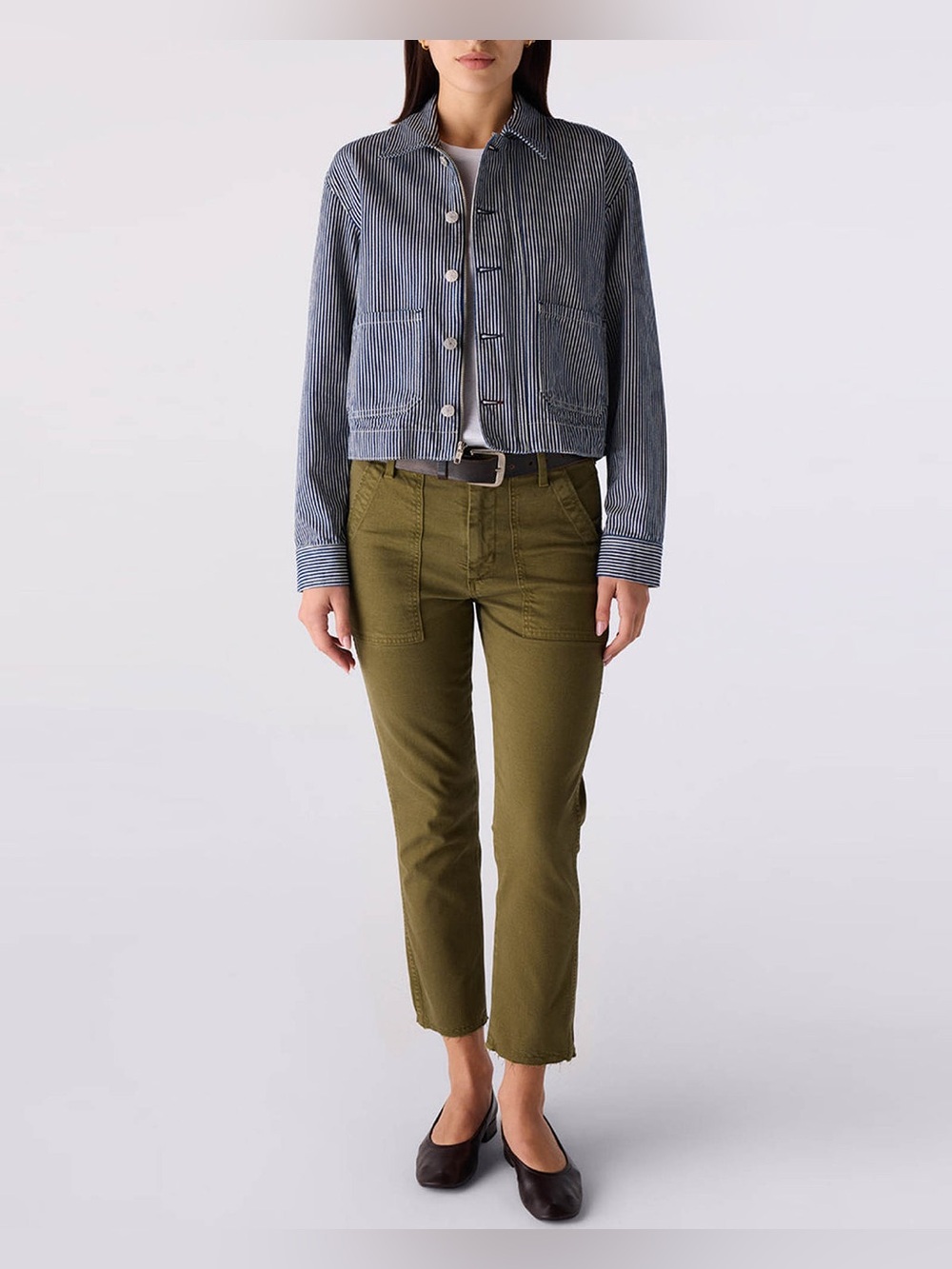 AMO Beige Easy Army Trouser 27